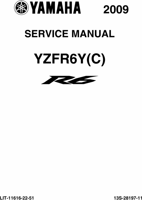 Product picture 2009 YZFR6